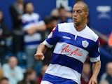 QPR's Bobby Zamora in action against Ipswich during their Championship match on August 17, 2013