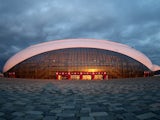 A general view of the Bolshoy Ice Dome prior to the Sochi 2014 Winter Olympics at the Olympic Park on February 1, 2014 in Sochi, Russia. 