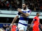 QPR's Charlie Austin celebrates after scoring the opening goal against Bolton during their Championship match on January 28, 2014