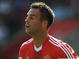Danny Fox of Southampton in action during the pre season friendly match between Southampton and Real Sociedad at St Mary's Stadium on August 10, 2013