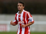 Stoke's Jamie Ness in action against Southampton during their U21s Premier League match on December 13, 2013