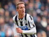 Luuk de Jong of Newcastle in action during the Barclays Premier League match between Newcastle United and Sunderland at St James' Park on February 1, 2014