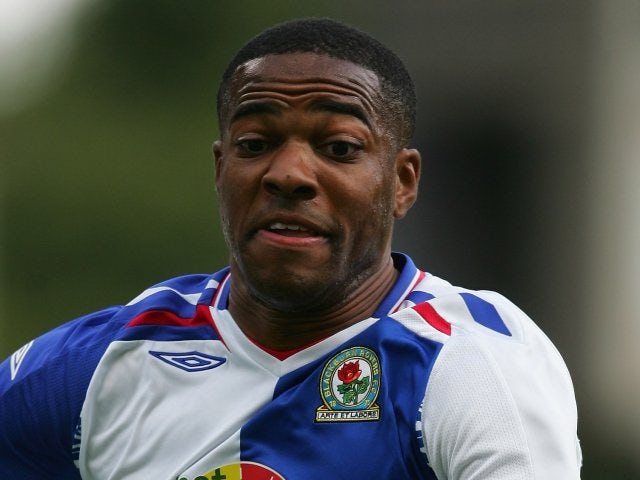 Maceo Rigters in action for Blackburn Rovers on July 28, 2007.