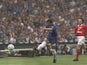Roberto Di Matteo scores against Middlesbrough during the FA Cup final on May 17, 1997.