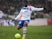 Lyon's French midfielder Arnold Mvuemba shoot the ball during the French L1 football match Lyon vs Lorient February 24, 2013