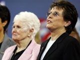 Billie Jean King and her mother Betty Moffitt in 2006