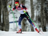 Callum Smith of Great Britain competes in the Men's Skiathlon 15 km Classic + 15 km Free during day two of the Sochi 2014 Winter Olympics at Laura Cross-country Ski & Biathlon Center on February 9, 2014