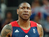 Drew Sullivan of Great Britain runs down court against Russia during their Men's Basketball Game on Day 2 of the London 2012 Olympic Games on July 29, 2012