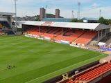 General view of Tannadice Park Dundee taken prior to the SPL match from between Dundee United and Dundee, Tannadice Park Dundee on August 19, 2012
