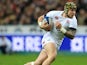 Jack Nowell of England runs with the ball during the RBS Six Nations match between France and England at Stade de France on February 1, 2014