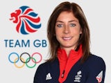 Eve Muirhead of Team GB curling poses at kitting out in January 2014.