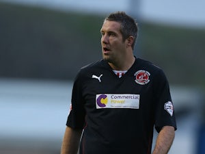 Jon Parkin of Fleetwood Town in action during the Sky Bet League Two match between Northampton Town and Fleetwood Town at Sixfields Stadium on November 16, 2013