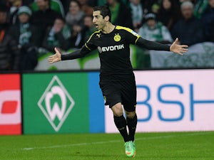 Mkhitaryan lashes Dortmund ahead