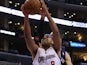 Jared Dudley #9 of the Los Angeles Clippers in action against New Orleans Pelicans on December 18, 2013