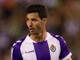 Javi Guerra of Real Valladolid CF in action during the La liga match between of Real Valladolid CF and Club Atletico de Madrid on September 21, 2013