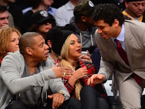 Wilson joins Beyonce, Jay-Z for NBA game