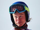 Laurenne Ross of the United States trains for the Alpine Skiing Women's Downhill ahead of the Sochi 2014 Winter Olympics at Rosa Khutor Alpine Center on February 6, 2014