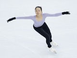 Figure skater Mao Asada of Japan practices at the Iceberg Skating Palace on February 6, 2014