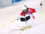 Maxime Dufour-Lapointe of Canada competes in the Ladies' Moguls Final 2 on day 1 of the Sochi 2014 Winter Olympics at Rosa Khutor Extreme Park on February 8, 2014