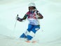 Miki Ito of Japan in action during a training session at the Freestyle Center of the Rosa Khutor Extreme Park on February 3, 2014