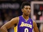 Nick Young #0 of the Los Angeles Lakers in action against Phoenix Suns on December 23, 2013