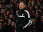Fulham head coach Rene Meulensteen during the match against Manchester United on February 9, 2014