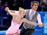 Stacey Kemp and David King of Great Britain compete in the Figure Skating Pairs Short Program during the Sochi 2014 Winter Olympics on February 6, 2014