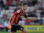 Andrew Surman of Bournemouth attacks during the Capital One Cup First Round match between AFC Bournemouth and Portsmouth at The Goldsands Stadium on August 06, 2013