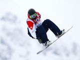 Ben Kilner of Great Britain competes in the Snowboard Men's Halfpipe Qualification Heats on day four of the Sochi 2014 Winter Olympics on February 11, 2014
