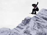 Netherlands' Cheryl Maas competes in the Women's Snowboard Slopestyle Semifinals at the Rosa Khutor Extreme Park during the Sochi Winter Olympics on February 9, 2014