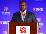 DeMaurice Smith, Executive Director of the National Football League Players Association, speaks during an NFLPA press conference prior to Super Bowl XLVIII on January 30, 2014