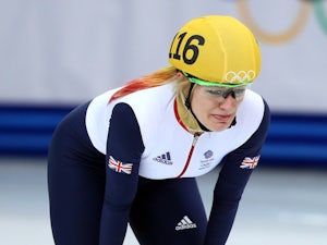 Christie out of 1500m short track