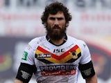 Jarrod Sammut of the Bradford Bulls in action during the Super League match bewteen Bradford Bulls and Salford City Reds at Odsal Stadium on April 1, 2013