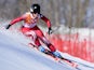 Switzerland's Lara Gut competes during the Women's Alpine Skiing Super-G at the Rosa Khutor Alpine Center during the Sochi Winter Olympics on February 15, 2014