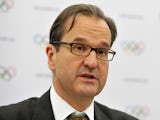 International Olympic Committee (IOC) spokesman Mark Adams announces the executive board decision to drop wrestling from the program for the 2020 Summer Games on February 12, 2013