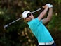 Sang-Moon Bae of Korea hits a tee shot on the 12th hole in the second round of the Northern Trust Open at the Riviera Country Club on February 14, 2014