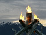 The Olympic Cauldron is seen on day 12 of the 2010 Vancouver Winter Olympics at on February 23, 2010