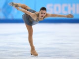 Adelina Sotnikova of Russia competes in the Figure Skating Ladies' Free Skating on day 13 of the Sochi 2014 Winter Olympics at Iceberg Skating Palace on February 20, 2014