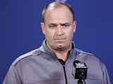 Head coach Bill O'Brien of the Houston Texans speaks to the media during the 2014 NFL Combine at Lucas Oil Stadium on February 21, 2014