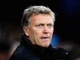 David Moyes the Manchester United manager looks on prior to kickoff during the Barclays Premier League match between Crystal Palace and Manchester United at Selhurst Park on February 22, 2014
