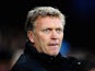 David Moyes the Manchester United manager looks on prior to kickoff during the Barclays Premier League match between Crystal Palace and Manchester United at Selhurst Park on February 22, 2014