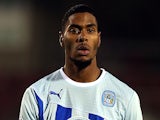 Denzel Slager of Coventry City in action during the Sky Bet League One match between Coventry City and Crawley Town at Sixfields Stadium on January 12, 2014