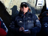 Gary Anderson the Performance Director of the Great Britain Bobsleigh squad looks on during the Men's Four Man Bobsleigh competition at the Viessmann FIBT Bob & Skeleton World Cup at the Olympia Bob Runon January 12, 2014