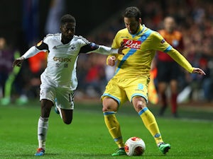 Swansea, Napoli play out draw 
