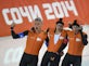 Netherlands win men's team pursuit speed skating, smash Olympic record
