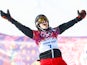 Patrizia Kummer of Switzerland wins the gold medal during the Snowboarding Men's & Women's Parallel Giant Slalom at the Rosa Khutor Extreme Park on February 19, 2014