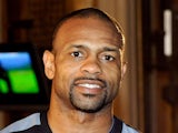 Boxer Roy Jones Jr. poses as he works out at the Mandalay Bay Resort & Casino March 30, 2010