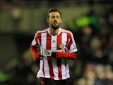 Sunderland's Steven Fletcher during the Barclays Premier League match between Sunderland and Stoke City at Stadium of Light on January 29, 2014