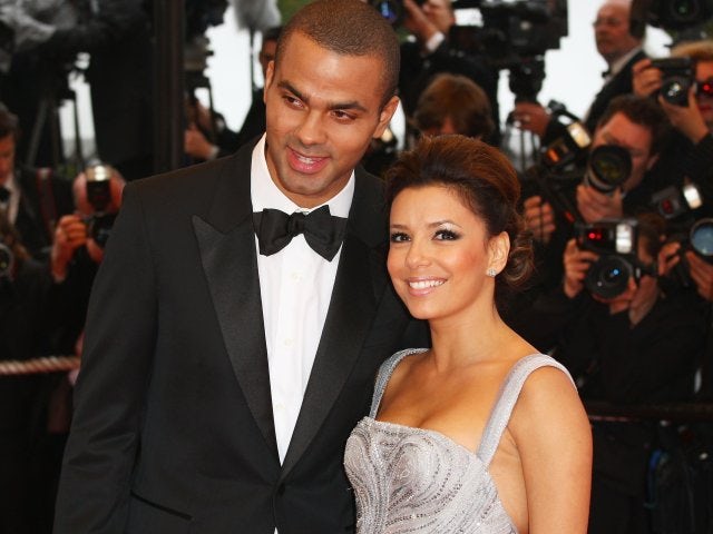 Tony Parker and Eva Longoria attend the Cannes Film Festival on May 15, 2009.