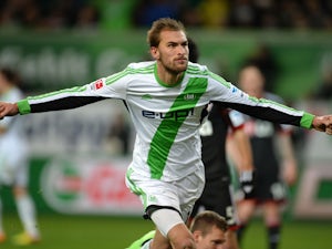 Bayern trail by two at chasing Wolfsburg